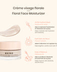 BKIND Crème visage florale apaisante et repulpante avec acide hyaluronique Soins corporels BKIND