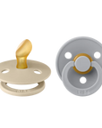 Bibs Suces Anatomical Latex en Duo 6-18 mois Accessoires Bibs Vanilla / Cloud