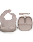 Bulle bijouterie Ensemble 3 morceaux pour petit glouton Alimentation Bulle bijouterie Taupe