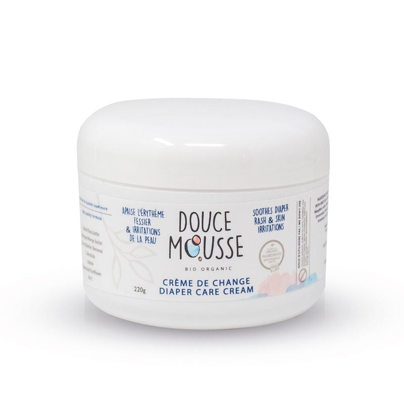 Douce Mousse Crème de change Soins corporels La Coursière Bio 220g