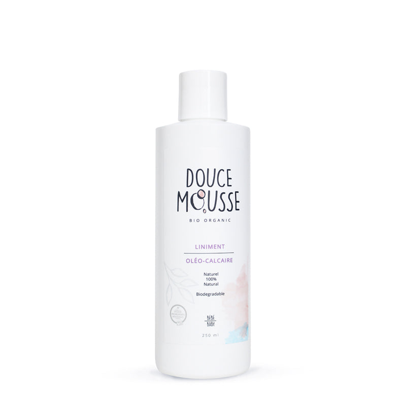 Douce Mousse Liniment Oléo-Calcaire Soins corporels La Coursière Bio 250ml