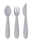 EZ PZ Ensemble d'ustensiles Alimentation EZ PZ Gris