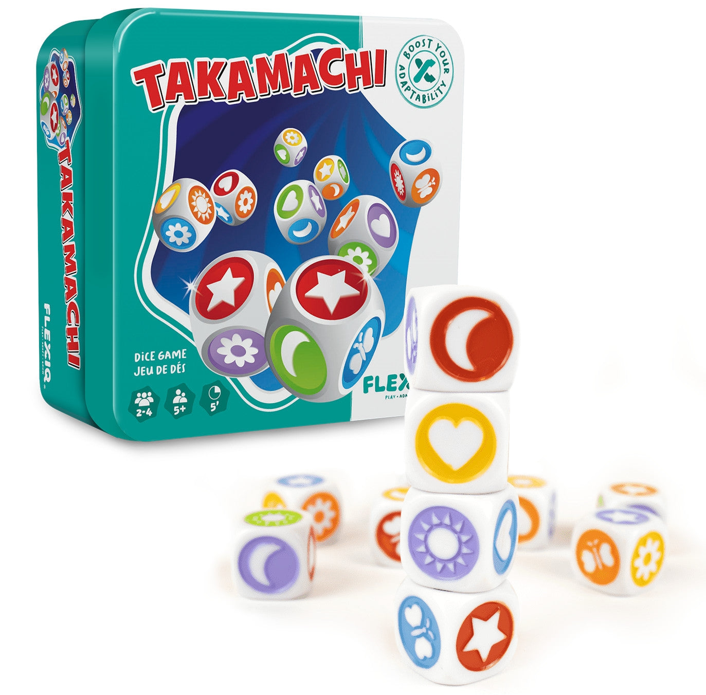 Flexiq Jeu de dés Takamachi Jouets Flexiq