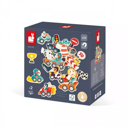 Janod Aimants Les bolides Jouets Janod