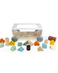 Janod Chariot de cubes - Collection Sweet Cocoon Jouets Janod