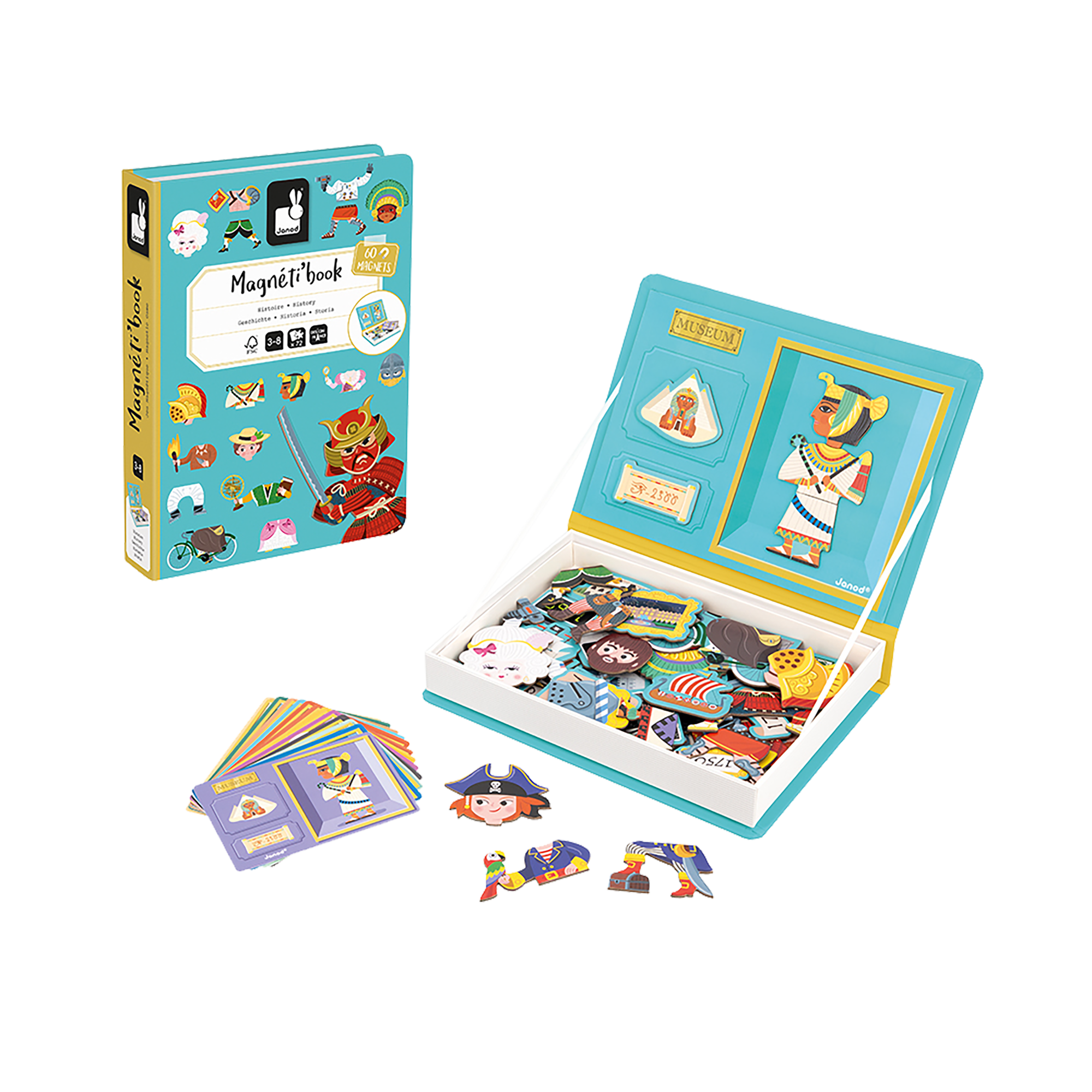 Janod Magnéti'book Jouets Janod Histoire