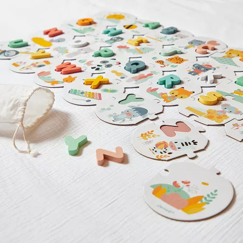 Janod Casse-tête Mon premier alphabet Jouets Janod