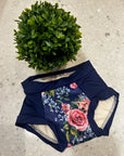 Joka Bébé Culotte de propreté de jour Couches lavables Joka Bébé Petit Bouquet de printemps bleu