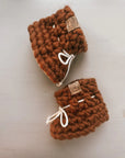 Les petits Tousi Pantoufles 18-24 mois Vêtements Les petits tousi Noisette