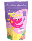 Loot toy Funky Fish Food Sel de bain moussant Soins corporels Loot toy Ouaouaron Marron