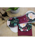 Lya Serviette hygiènique Régulière Accessoires Lya Fleur mauve