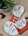 Lya Serviette hygiènique Régulière Accessoires Lya Carotte