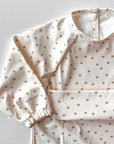 Micasso & Co Bavette à manches longues 6-24 mois avec pochette intégrée qui attrape la nourriture 6-24 mois Alimentation Micasso & Co Ourson