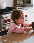 Micasso & Co Bavette en silicone Alimentation Micasso & Co Caramel