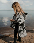 Mini Tipi Poncho pour enfant Thunderbird gris Vêtements Mini Tipi
