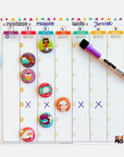 Minimo Ma routine hebdo Éducation Minimo Playful Motivation Ludique
