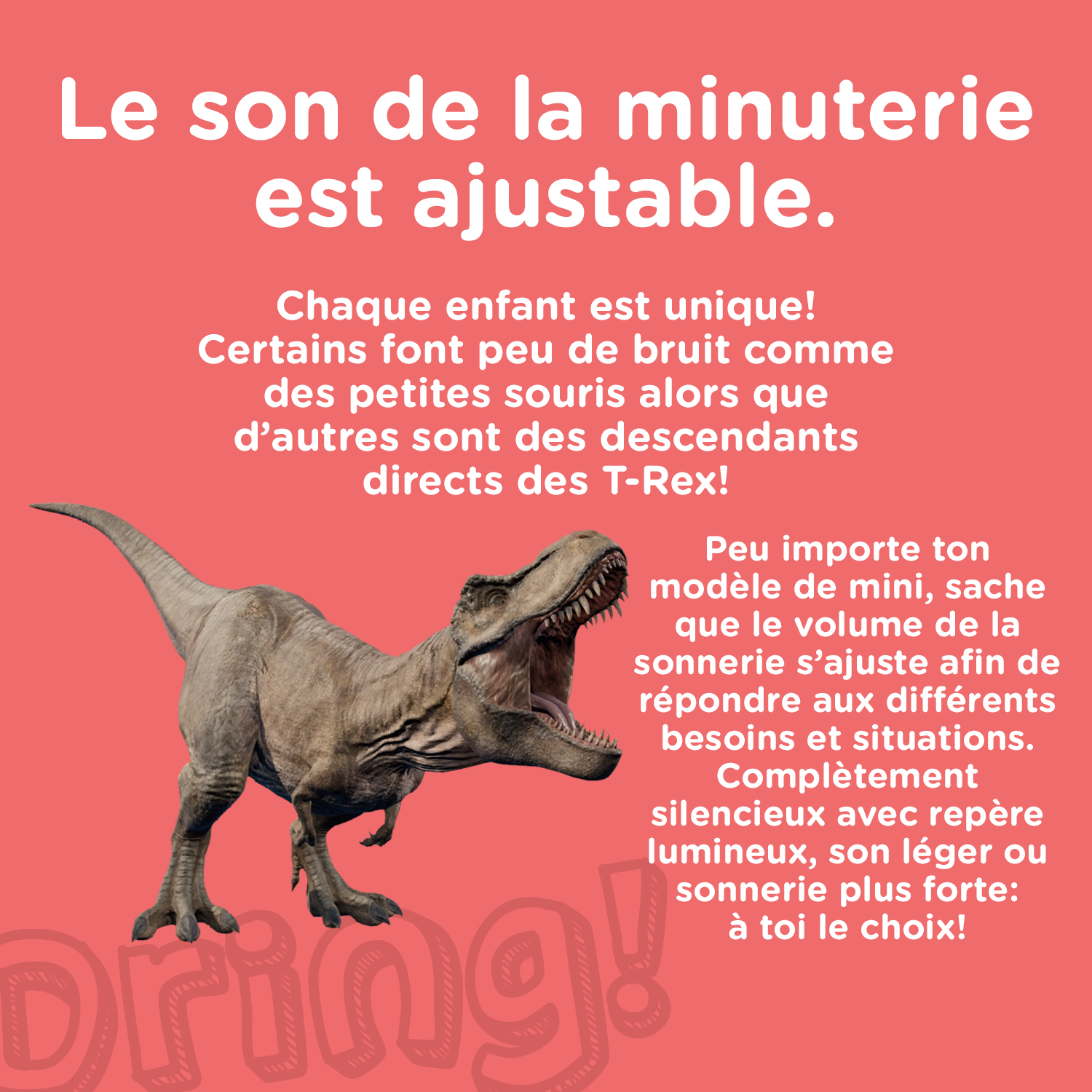 Minimo Mini minuteur visuel magnétique Éducation Minimo Playful Motivation Ludique