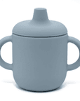 Noüka Gobelet à bec anti-fuite en silicone Alimentation Bulle bijouterie Lily blue