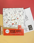 Pico Coloriage géant Éducation Pico Tatouages Temporaires Festive