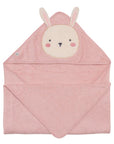 Perlimpinpin Serviette à capuchon pour bébé Bain Perlimpinpin Lapin