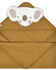 Perlimpinpin Serviette à capuchon pour bébé Bain Perlimpinpin Koala
