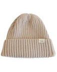 Petit Coulou Tuque pour bébé en tricot Petit Coulou Beige