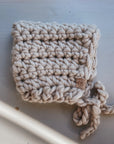 Les petits Tousi Bonnets de laine - Collection NEUTRE 0-6 mois Les petits tousi Beige - Amande