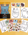 Pico Ensemble suprise - Collection Pâques Éducation Pico Tatouages Temporaires Lapin