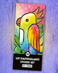 Pico Lot d'autocollants Éducation Pico Tatouages Temporaires Été