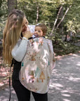 Naélie Poncho pour siège d'auto Accessoires Naélie - Doux comme une maman Animaux forêt Beige