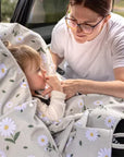 Naélie Poncho pour siège d'auto Accessoires Naélie - Doux comme une maman