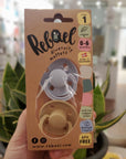 Rebeal Suces en duo 0-6 mois Accessoires Rebael Almond/Sky
