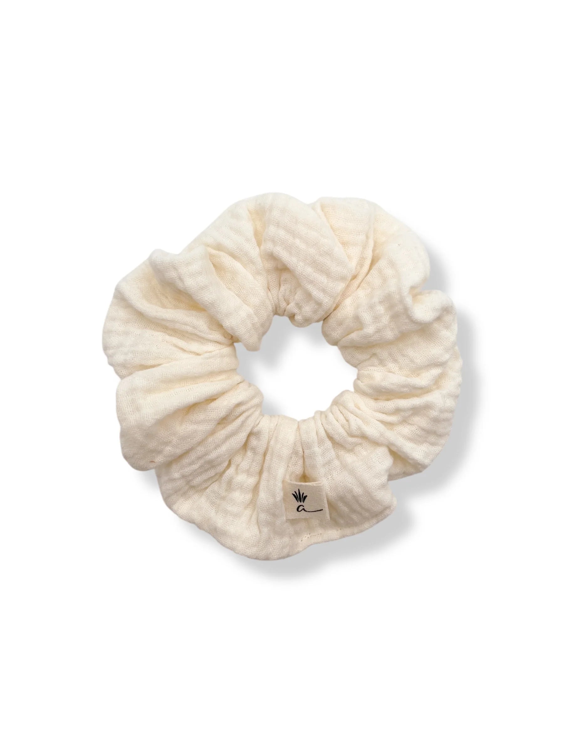 Ananas Co Chouchou en lin Accessoires de cheveux Ananas Co Ivoire