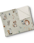 OleOops Couverture de minky pour bébé 30x40 Dodo OleOops