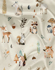 OleOops Couverture de minky pour bébé 30x40 Dodo OleOops Bouffée d'air frais
