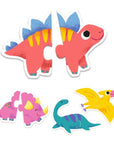Djeco Casse-tête duo Dinos Jouets Djeco