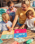 Quut Jeu de voyage Bingo et Loto des couleurs Jouets Quut