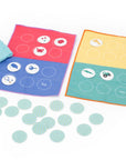 Quut Jeu de voyage Bingo et Loto des couleurs Jouets Quut