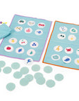 Quut Jeu de voyage Bingo et Loto des couleurs Jouets Quut