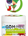 GOM-MEE Peinture moussante Soins corporels Gom-Mee Vert Lutin avec jouet phosphorescent