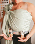 Gustine Écharpe à anneaux Ring Sling en lin Portage Gustine baby carrier