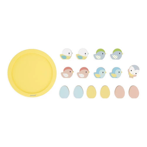 Janod Jeu d'équilibre Oiseaux - Collection Pure Janod