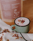 Les Mauvaises Herbes Latté nocturne rose - Rose et camomille Soins corporels Les Mauvaises Herbes