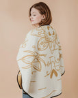 Mini Tipi Châle écoresponsable pour femme Miel Vêtements Mini Tipi