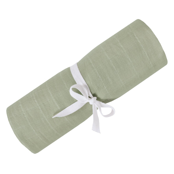 Perlimpinpin Doudou en mousseline de coton Dodo Perlimpinpin Kaki