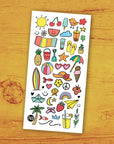 Pico Tatouages temporaires Éducation Pico Tatouages Temporaires Doodles d'été