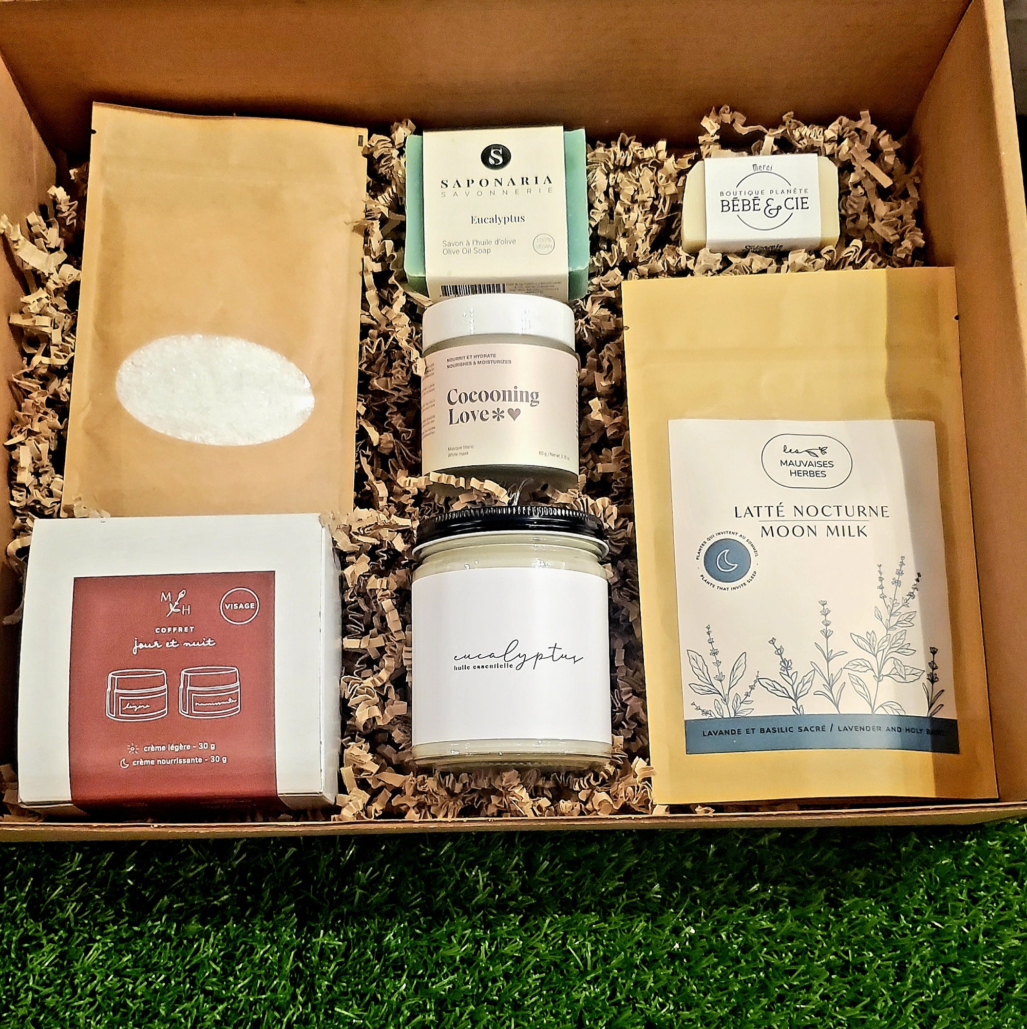 Coffret Cadeau personnalisé - Fête des Mères Accessoires Boutique Planète Bébé 125$