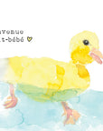 Stéphanie Renière Carte de souhait Bienvenue bébé Accessoires Stéphanie Renière Charlie