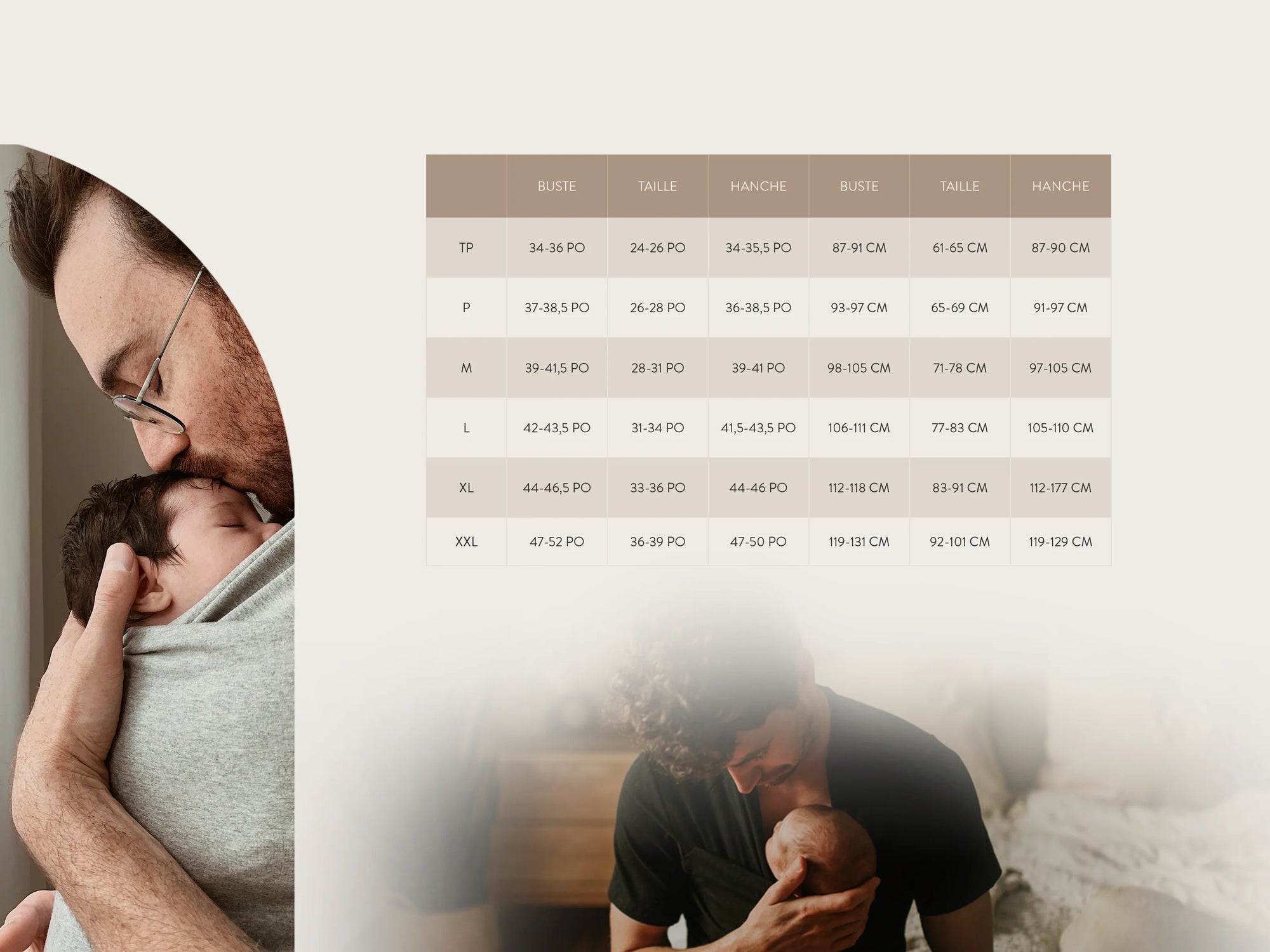 Umana Vija Design Chandail Peau-à-Peau portage pour papa Portage Umana