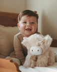 Snuggle Bunnies Peluche Hilda la vache highland Snuggle Bunnies